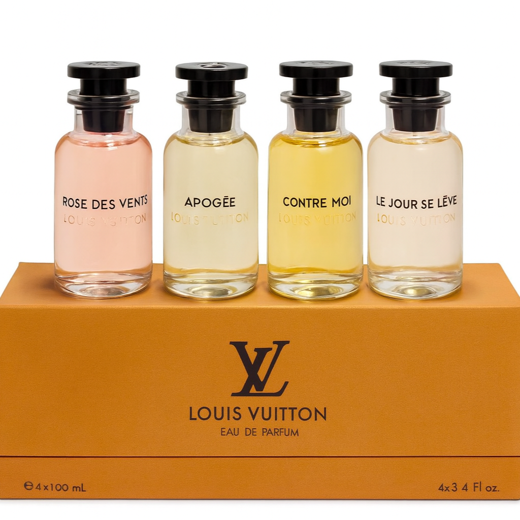 Louis Vuitton Mini Perfume Set 4x40ml – لويس فويتون طقم عطور ميني ٤×٤٠ مل