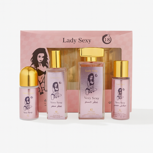 Lady Sexy – Very Sexy Gift Set - علبة هدية فاخرة نسائية (4 قطع)