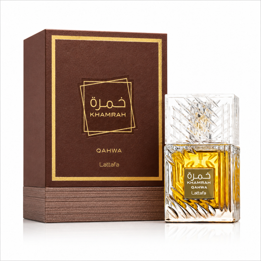 Khamrah Qahwa Eau de Parfum by Lattafa