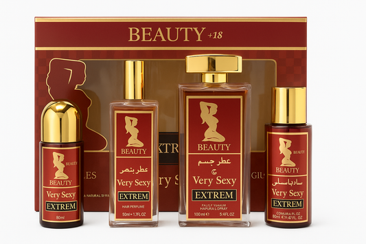 Beauty Very Sexy Extrem Gift Set - علبة هدية فاخرة نسائية (4 قطع)